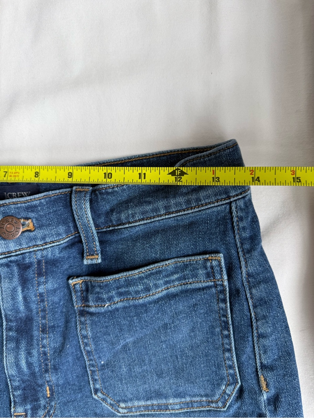 J Crew Sailor Denim Shorts - Picture 3 of 10